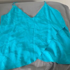 Vibrant Blue Sleeveless Top